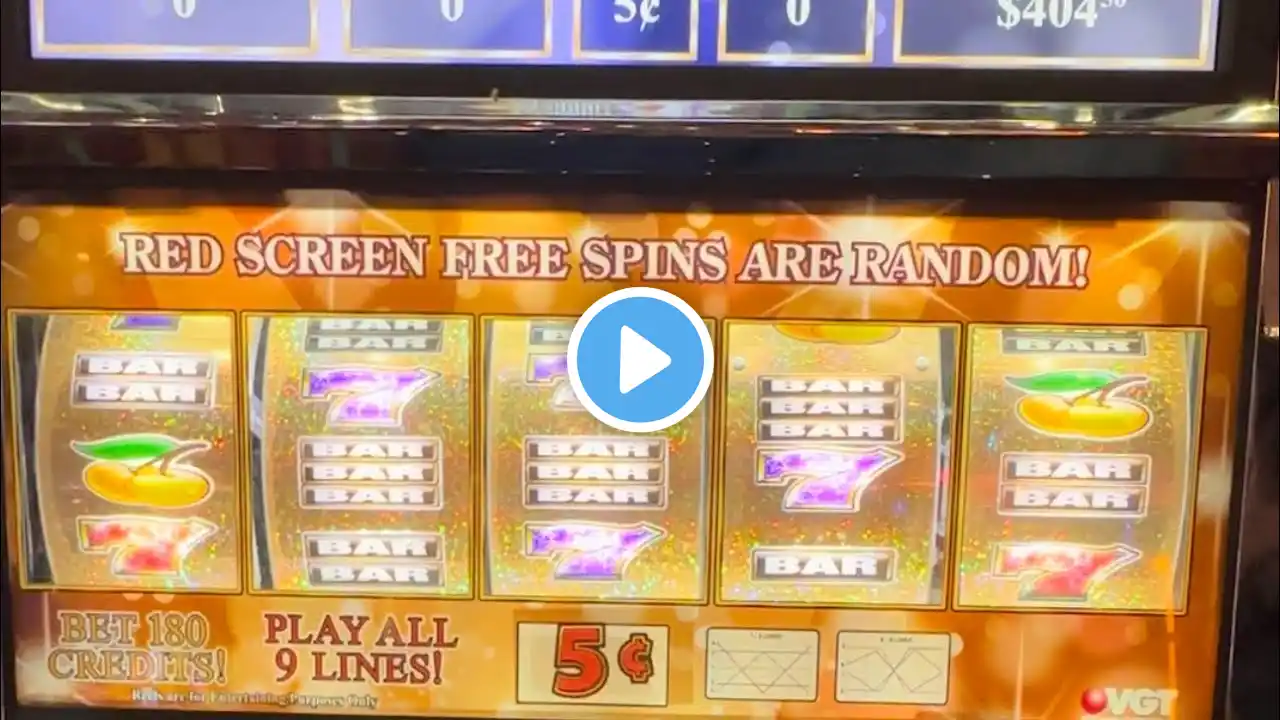 Hit Maker .5 cents 9 max bet. #slots #casino #vgt #choctaw #winstar